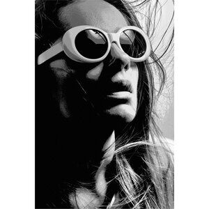 "In Studio" - 4x6" - Artistic Portrait Photography - Black and White